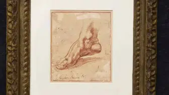 Michelangelo'nun çıplak ayak çizimi 29 milyon dolara satıldı