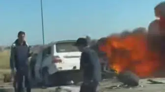 Irak’ta feci zincirleme kaza : 8’i asker 13 kişi hayatını kaybetti