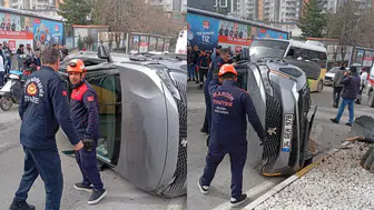 Mardin'de cip devrildi : 2 kişi yaralandı