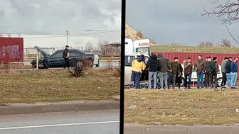 Afyonkarahisar'da zincirleme kaza : 3 kişi yaralandı