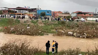 İzmir'de dereye düşen 9 yaşındaki kız için arama çalışmaları devam ediyor