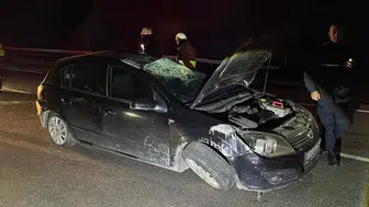 Yozgat'ta otomobil devrildi : 5 kişi yaralandı