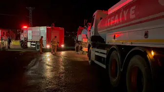 Kırklareli süt ürünleri tesisinde yangın çıktı