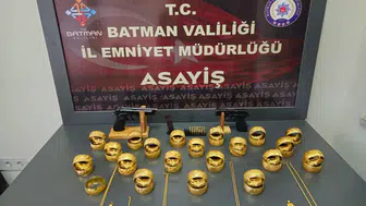 Batman'da kuyumcu soygunu : 8 kişi gözaltına alındı