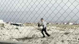 Aksaray'da polisin dur ihtarına uymadı : Önce aracıyla sonra yaya olarak kaçtı