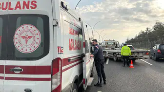 Ankara'da 4 araçlı zincirleme kazada 3 kişi yaralandı