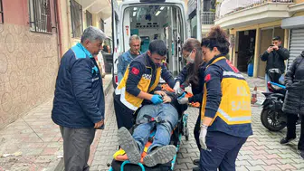 Aydın'da işçi kazası : İnternet kablosu döşerken ikinci kattan düştü