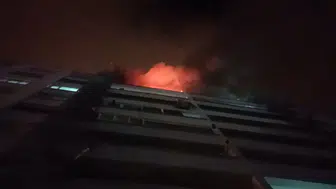 Balıkesir Edremit'te yangın : Dairede maddi hasar meydana geldi