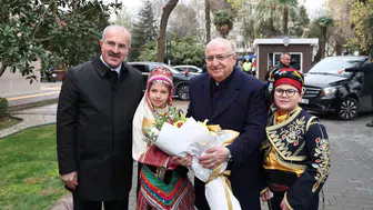 Bakan Yaşar Güler Çanakkale’de : 18 Mart törenlerinin ardından Valiliği ziyaret etti