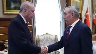 Cumhurbaşkanı Erdoğan , Hüseyin eş-Şeyh’i kabul etti