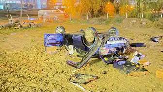 Ankara'da kaza : Otomobil takla attı, sürücü hayatını kaybetti