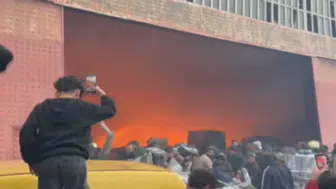 Şanlıurfa Evren Sanayi Sitesi’nde otomotiv deposunda yangın : Milyonlarca TL zarar