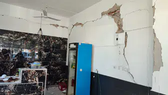 Buldan’da 5.1’lik depremin ardından bazı işletmelerde hasar oluştu