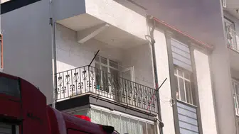 Bursa'da iftar hazırlığı esnasında yangın çıktı