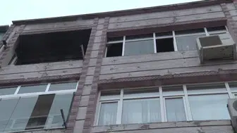 Fatih'te kadın cinayeti : Eşini öldürüp evi yaktı!