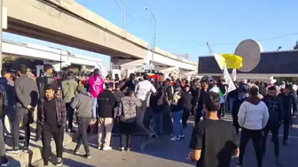 Irak'ta ABD karşıtı gösteriler : Büyükelçiliğe girmeye çalıştılar!