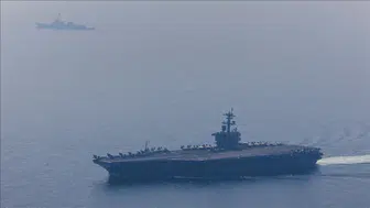 İran'dan ABD uçak gemisi Lincoln'e 4 füze!