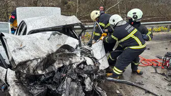 Isparta - Antalya kara yolunda acı olay