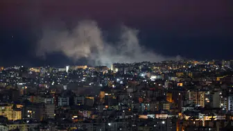 İsrail ordusu, Lübnan'ın Başkenti Beyrut'u bombalıyor