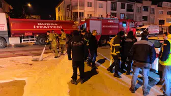 İnegöl’de doğal gaz paniği : Tuvalette çakmak çakan vatandaş patlamaya neden oldu