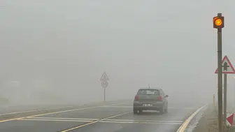 Bolu Dağı'nda sis : Trafik akışı yavaşladı