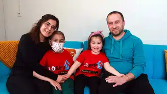 Lösemiyle mücadele eden Çınar'ın umut ışığı kardeşi oldu