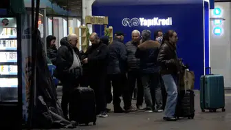 Bolu Otogarı'nda bayram tatili dönüşleri nedeniyle yoğunluk oluştu