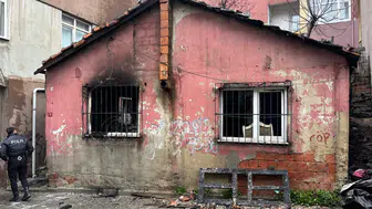 Kağıthane'de gecekondu yangını : 1 kişi hayatını kaybetti