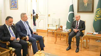 Bakan Fidan, Pakistan Başbakanı Şerif tarafından kabul edildi