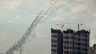 İran'ın fırlattığı İHA ve füzeler Hakkari'den görüldü