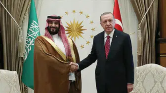 Cumhurbaşkanı Erdoğan, Suudi Arabistan Veliaht Prensi Selman ile görüştü