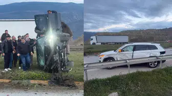 Kastamonu'da otomobil ile cip çarpıştı : 1 yaralı