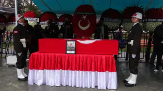 Şehit Binbaşı Sinan Taştekin gözyaşları eşliğinde defnedildi