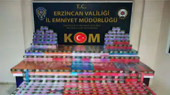 Erzincan'da kaçak tütün ve sigara operasyonu : 6 şüpheli yakalandı