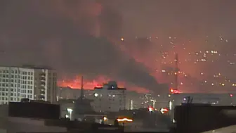 Tahran'daki Mehrabad Uluslararası Havalimanı'na saldırı!