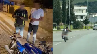 Osmaniye'de motosiklet sürücüsü 128 bin TL ceza yedi