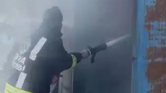 Konya'da çardakta çıkan yangında 65 buzağı telef oldu