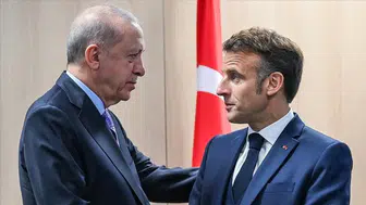 Cumhurbaşkanı Erdoğan, Fransa Cumhurbaşkanı Macron ile görüştü