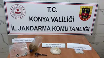 Konya'da jandarmadan uyuşturucu operasyonu : 21 tutuklama