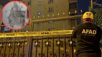 Diyarbakır'da 6 katlı binanın kolonlarından ses geldi : 51 kişi tahliye edildi