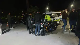 Antalya'da plakasız ve abartı egzozlu motosiklete rekor ceza