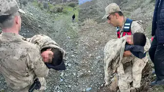 Siirt'te oyun oynarken kaybolan 3 yaşındaki Emin, 1,5 uzaklıkta bulundu