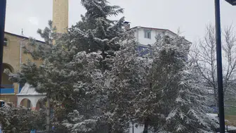 Adana'ya kar yağdı