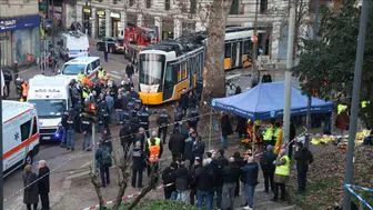 Moskova'da iki tramvay çarpıştı : 11'i ağır 13 kişi yaralandı