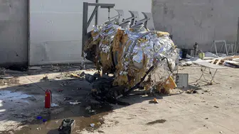 Kayseri'de fabrika bahçesinde gaz tankı patladı: 4 işçi yaralandı