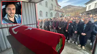 Samsun'daki kazada ölen ambulans şoförü defnedildi