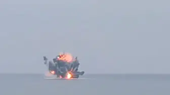 Ordu Ünye'de kıyıya vuran insansız deniz aracı imha edildi