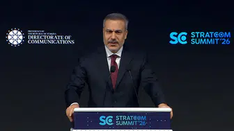 Bakan Fidan STRATCOM Zirvesi'nde konuştu : Bu anlamsız savaşın bitmesi gerekiyor