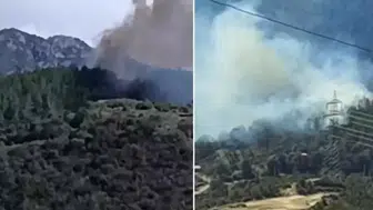 Osmaniye’de orman yangını : Ekipler bölgeye sevk edildi