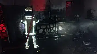 Diyarbakır'da çiftlikte yangın : Hayvanlar kurtarıldı